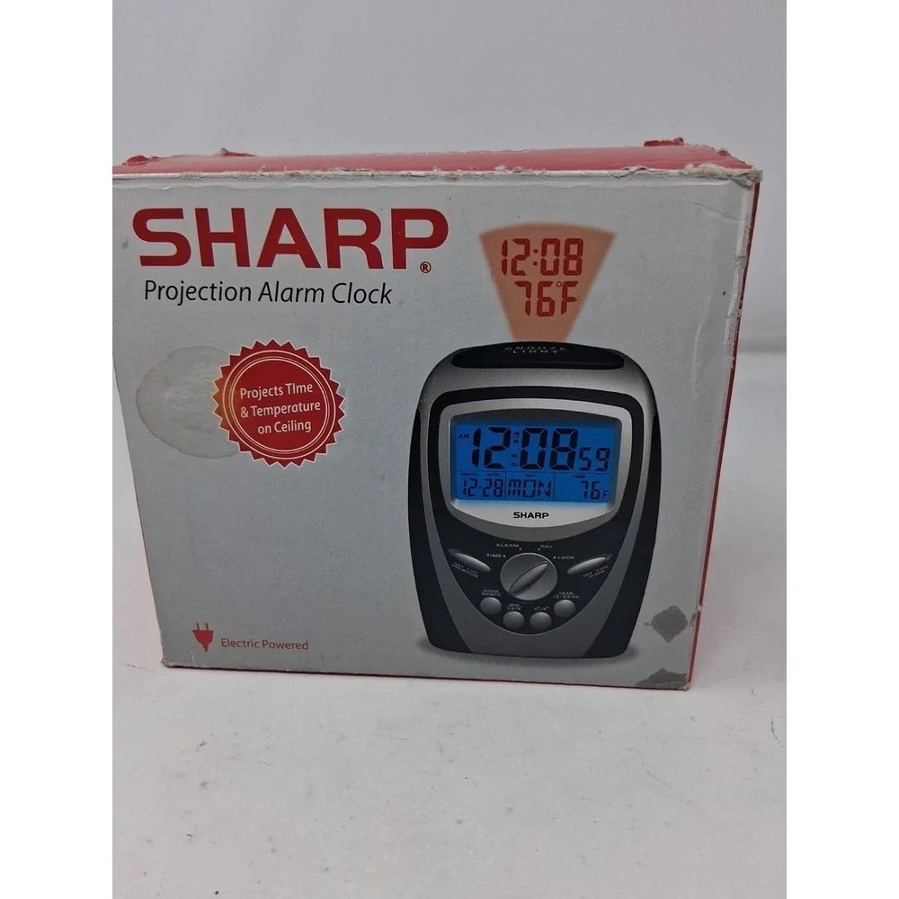 Sharp Spc508a Projection Alarm Clock